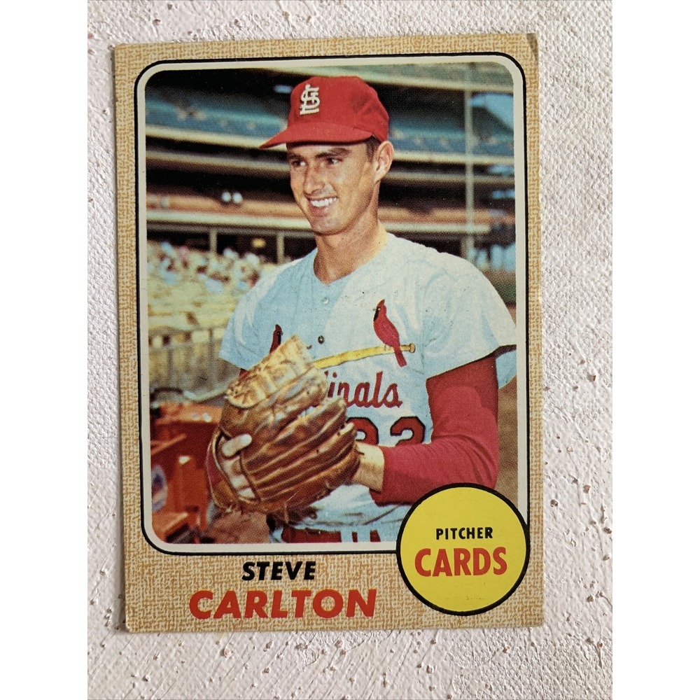1968 Topps Steve Carlton #408 VG St. Louis Cardinals HoF